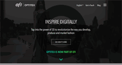 Desktop Screenshot of optitex.com